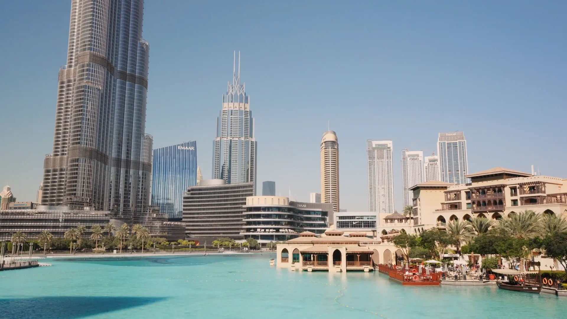 Downtown Dubai and the Burj Khalifa